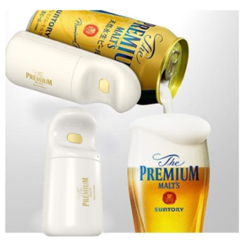 산토리 초음파 맥주 거품기 프리미엄 몰츠 신형  맥주서버 크림 맥주 제조기