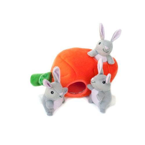 지피포우즈 애견장난감 삑삑이 터그놀이 토끼인형 ZP230