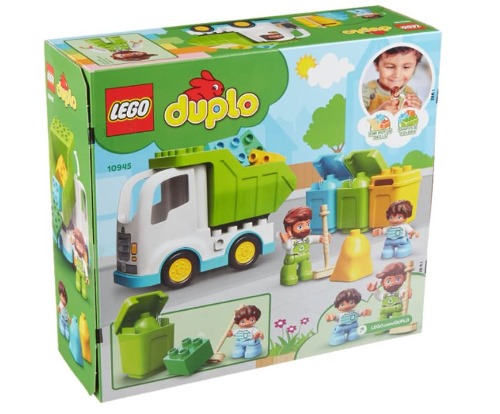 Lego 레고 듀플로 청소 트럭과 재활용 쓰레기 10945 유아장난감 아동