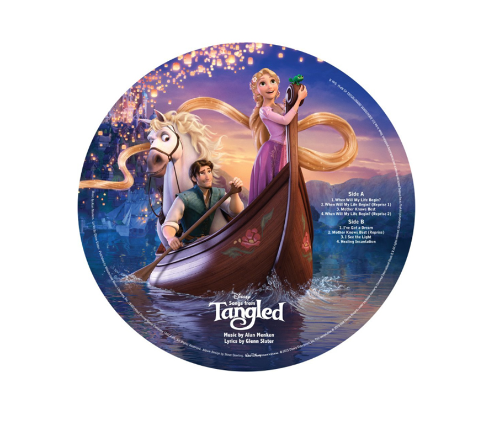 LP 라푼젤 OST LP Picture LP Songs From Tangled DISNEY RAPUNZEL